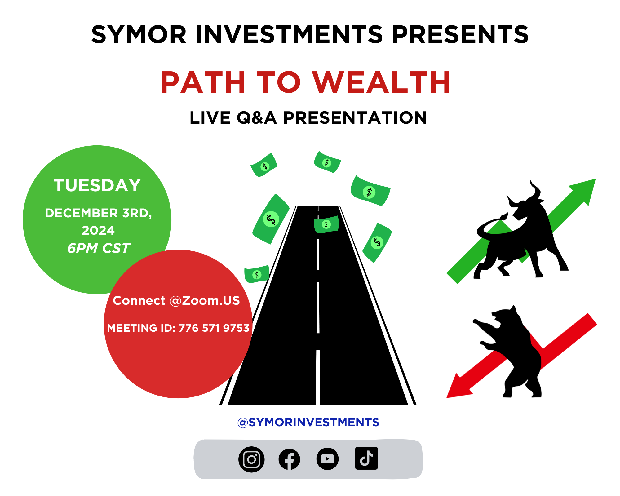 Path to Wealth Event Flyer